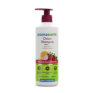 Mamaearth onion shampoo