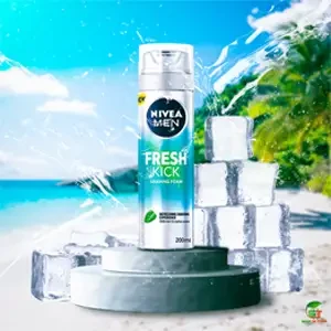 Nivea Fresh Kick Shaving Foam