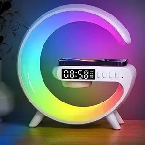 G63 Atmosphere RGB Light Bluetooth Speaker with Wireless Charging