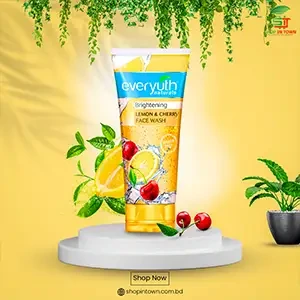 Everyuth Naturals Brightening Lemon & Cherry Face Wash (150gm)