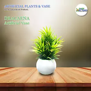 Artificial Dracaena Vase