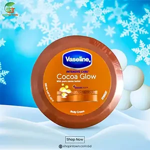 Vaseline Intensive Care Cocoa Glow Body Cream (150 ml)