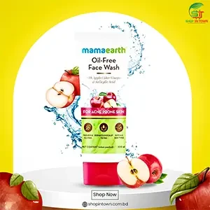 MamaEarth Oil-Free Face Wash with Apple Cider Vinegar & Salicylic Acid (100ml)