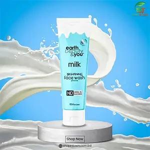 Earth Beauty & You Milk Brightening Face Wash (100ml)