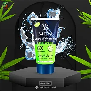 YC Extra Whitening Face Wash for Men (100 ml)