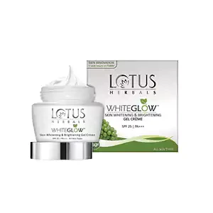 Lotus Herbals Whiteglow Skin Whitening and Brightening Gel Creme SPF 25 PA+++