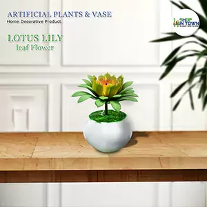 Lotus Lily Leaf Flower Artificial Plants