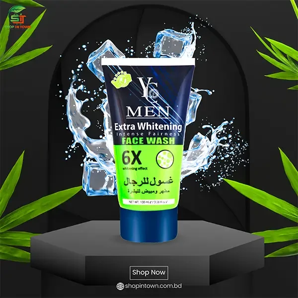 YC Extra Whitening Face Wash for Men (100 ml)