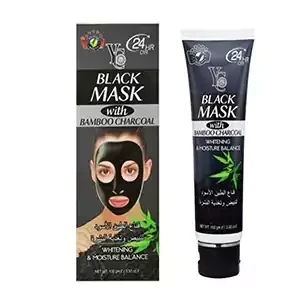 YC Black Mask With Bamboo Charcoal (100ml)