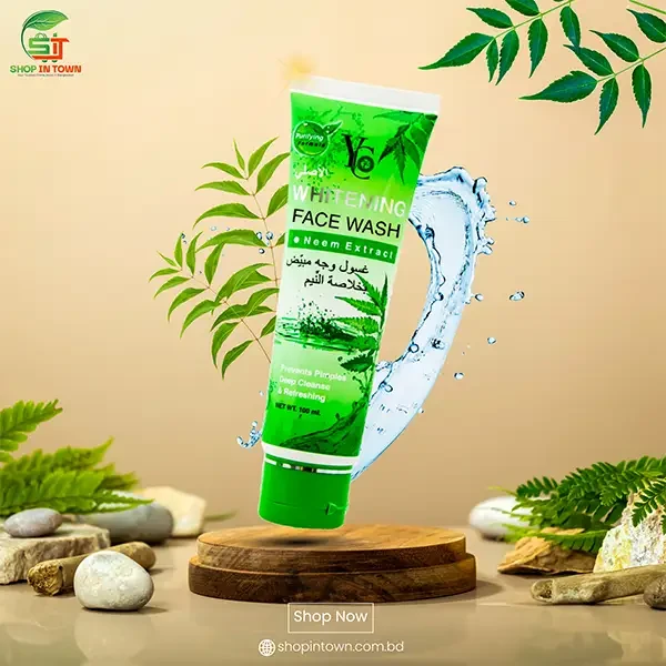 YC Whitening Face Wash with Neem Extract (100ml)