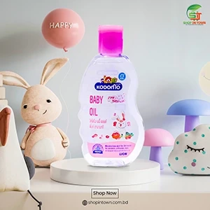 Kodomo Baby Oil Pink Hanabaki (200 ml)