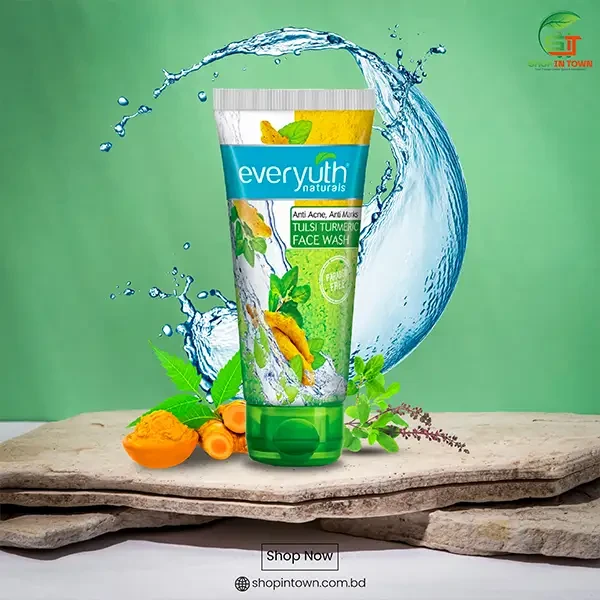 Everyuth Naturals Tulsi Turmeric Face Wash (150 gm)