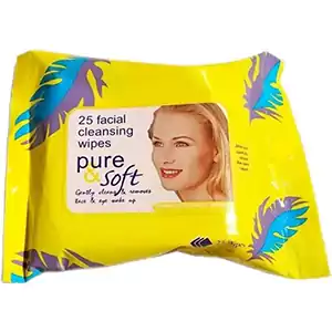 PURE & SOFT FACIAL CLEANSING WIPES (25 Tissues)