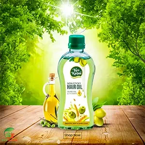 Keo Karpin Non Sticky Hair Oil Olive Oil & Vitamin E ( 300ml)