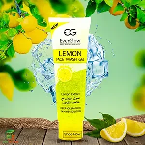 Everglow Lemon Face Wash (100ml)