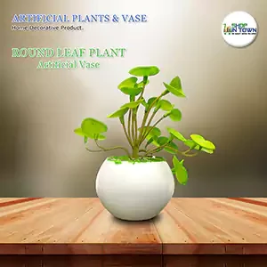 Artificial Green Round Leaf Plant